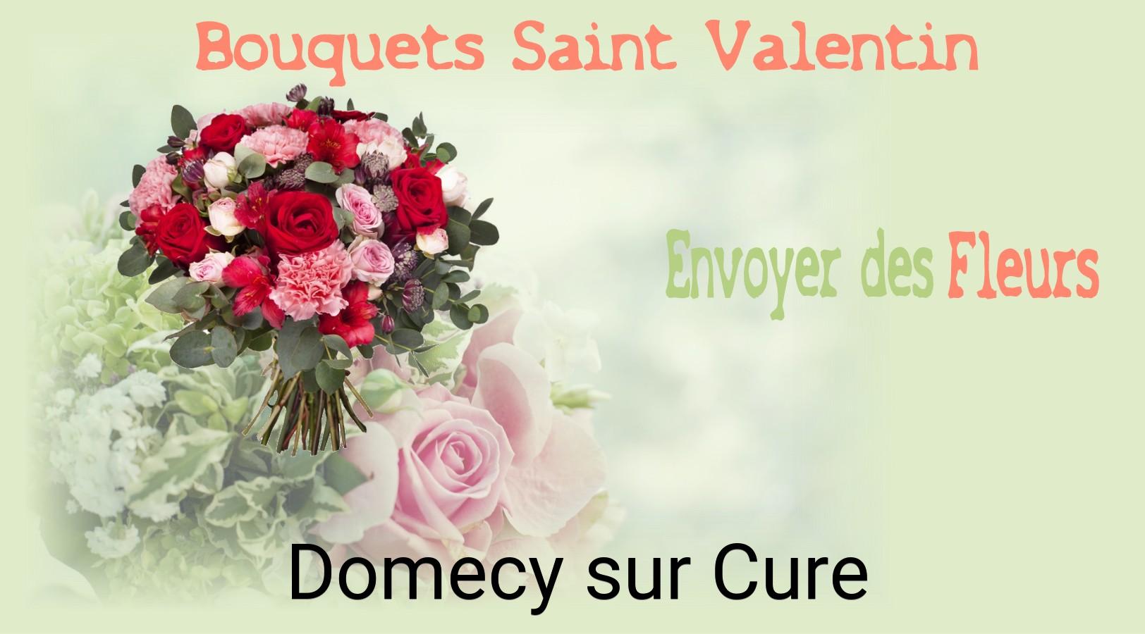Roses de Saint-Valentin livrées à Domecy-sur-Cure
